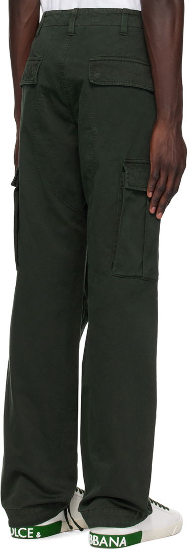 Cargo nohavice Dolce & Gabbana Dolce&Gabbana Garment-Dyed Cargo Pants Zelené | GP03LTG8KZ7, 2