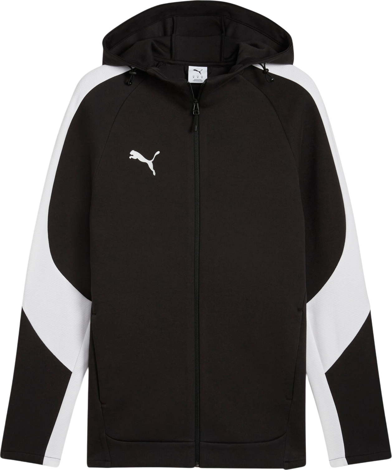 Mikina Puma teamEVOSTRIPE Hooded Jacket Čierna | 659947-03, 0