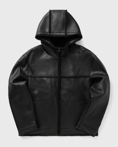 Bunda Arte Antwerp Shearling Windbreaker Jacket Čierna | AW24-063J-BLACK, 0
