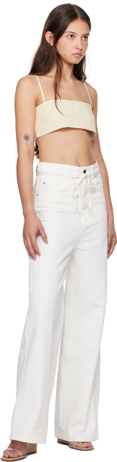 Tielko Nanushka Nanushka Cressy Bandeau Top Biela | NW24FWTP38671, 3