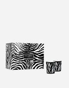 Dolce & Gabbana Casa Zebra Print Gift Box with 2 Porcelain Glasses