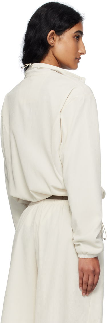 Bunda On Running Zendaya Edition Cropped Track Jacket Biela | 1WF31103504, 2