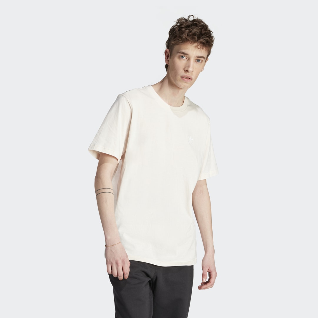 Tričko adidas Originals Trefoil Essentials Tee Béžová | IL2509, 0