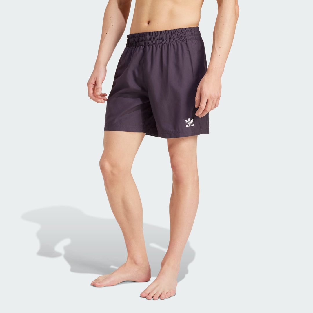 Plavky adidas Originals Originals Essentials Solid Fialová | IY1569, 0