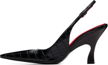 Tenisky a topánky Stella McCartney Elsa Pointed Toe Slingback Heels Čierna | 810524AP0AU0, 2