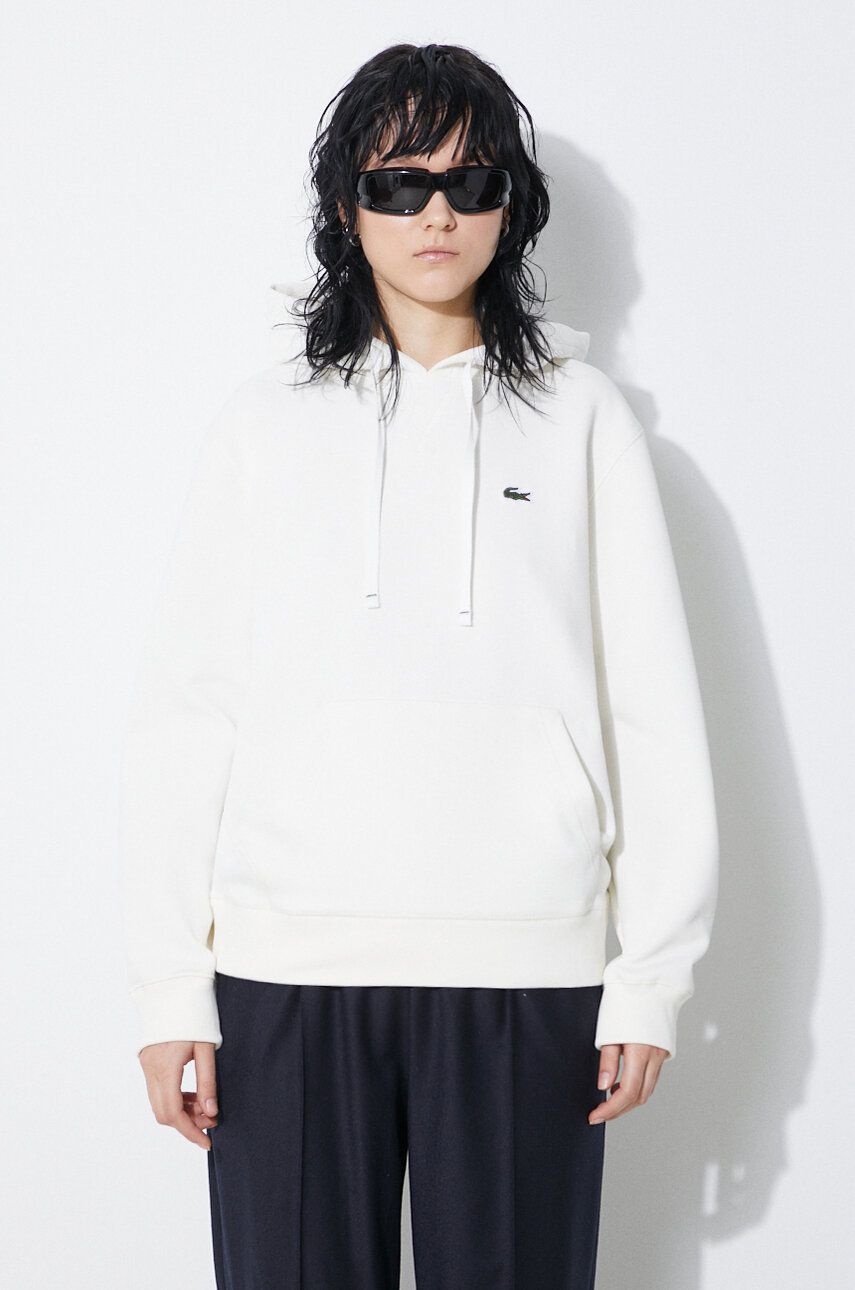 Mikina Lacoste Lacoste Hoodie Biela | SF8346, 0