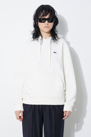 Mikina Lacoste Lacoste Hoodie Biela | SF8346, 0