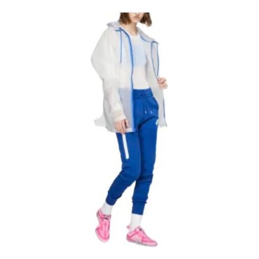 Pláštenka Nike Women's Clear Hooded Jacket Biela | CK0548-975