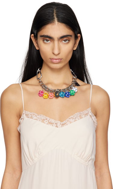 Náhrdelník Chopova Lowena Chopova Lowena Dice Charm Chain Necklace Metalická | 6599, 1