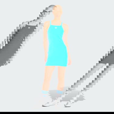 Šaty adidas Originals 3-Stripes Mini Dress Modrá | IR8126, 0