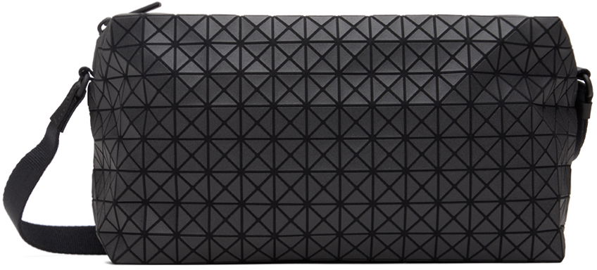 Taška cez rameno BAO BAO ISSEY MIYAKE Geometric Patterned Saddle Bag Čierna | BB47AG131, 0
