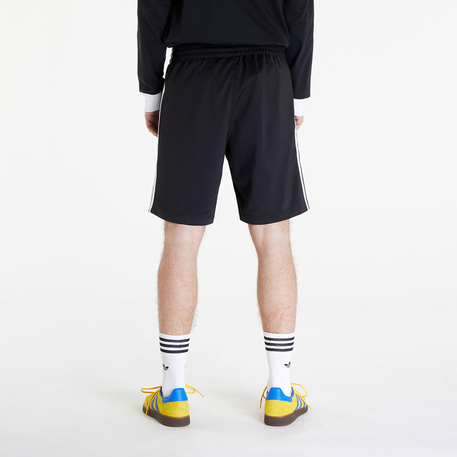 Šortky adidas Originals Adicolor Firebird Short Black/ White Čierna | IU2368, 1