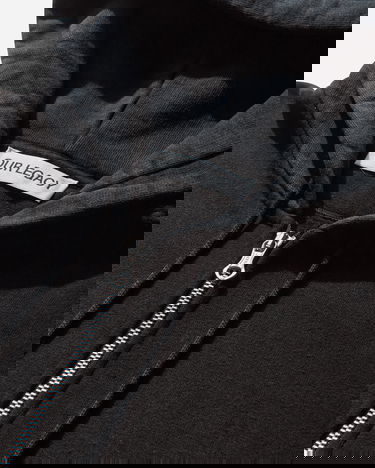 Mikina OUR LEGACY Mischief Zip Hoodie Čierna | W2256MP 001, 3
