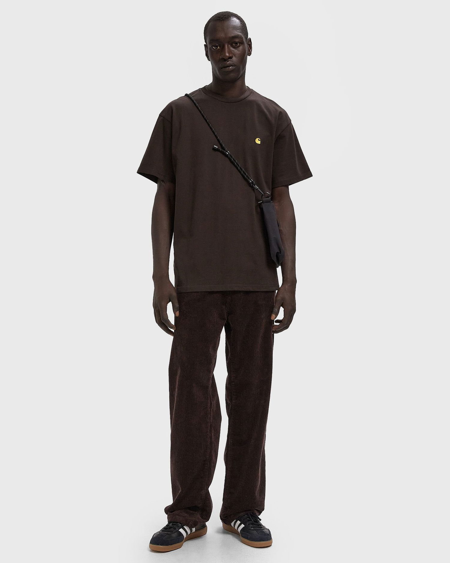 Tričko Carhartt WIP Chase T-Shirt Hnedá | I026391-00W.XX, 1