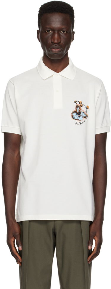 Polo tričko Paul Smith Paul Smith Orchid Polo Biela | M1R-698P-MP4286-01, 0