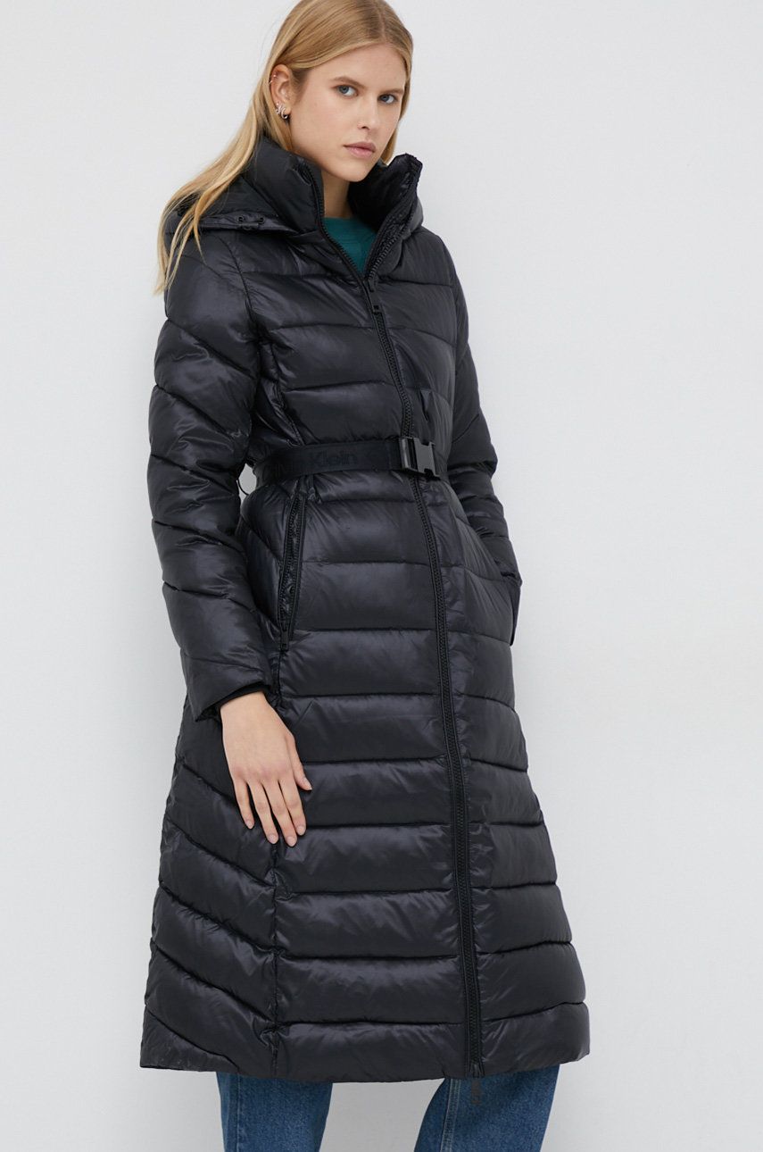 Prešívaná bunda CALVIN KLEIN Puffer Čierna | K20K204699.9BYY, 0