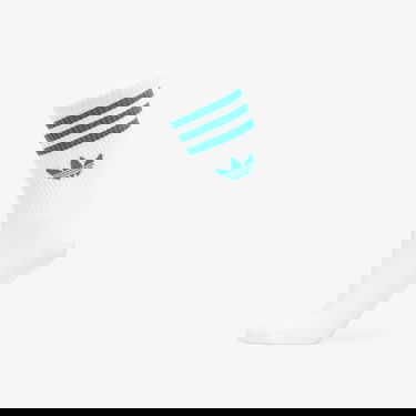 Ponožky adidas Originals 3-Stripes Trefoil Crew Socks 3-Pack Assorted Rôznofarebný | KR5155, 3