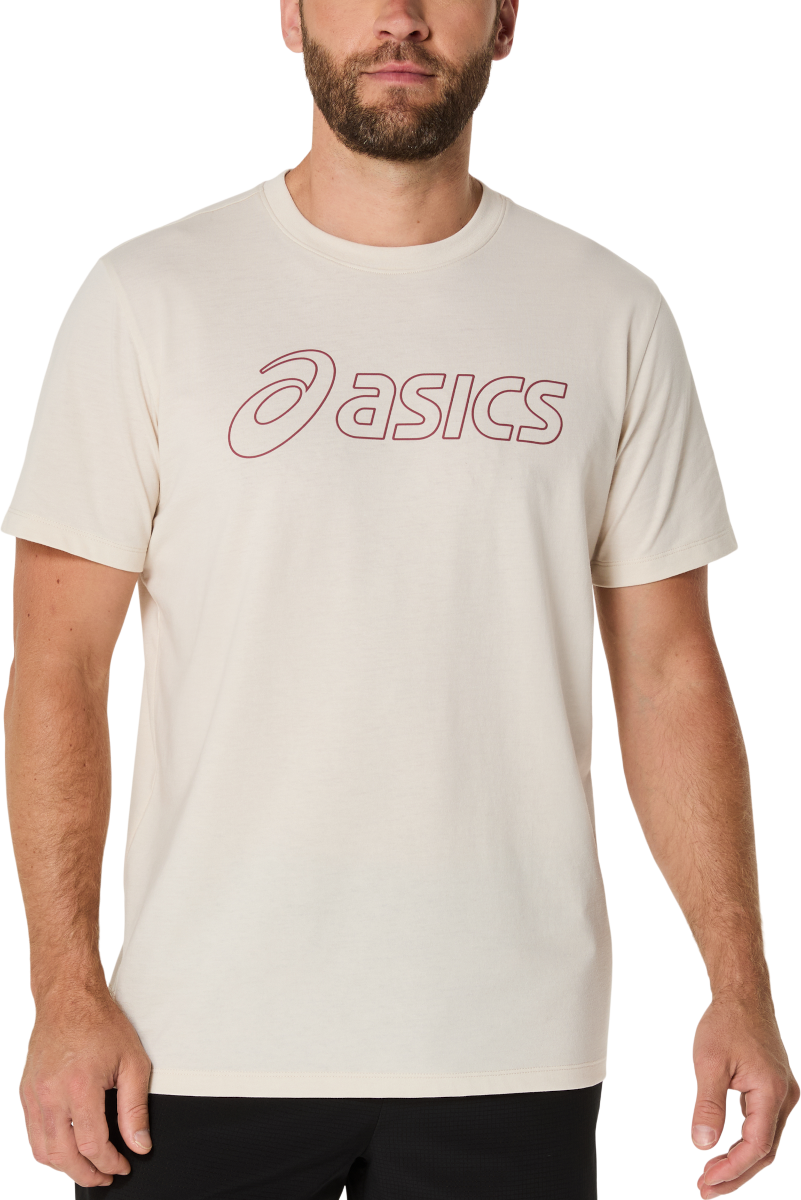 Tričko Asics Big Logo Graphic Short Sleeve T-Shirt Béžová | 2031e188-201, 0
