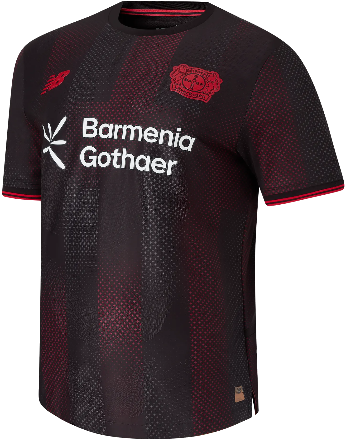 Dres New Balance Bayer 04 Leverkusen Home Jersey 2025/26 Čierna | mt230540-hme, 0