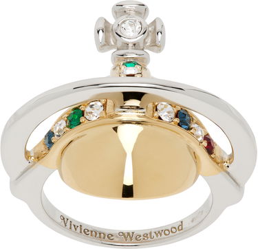 Prsteň Vivienne Westwood Solid Orb Multi-Crystal Two-Tone Ring Rôznofarebný | 6404017P-01P668-, 0