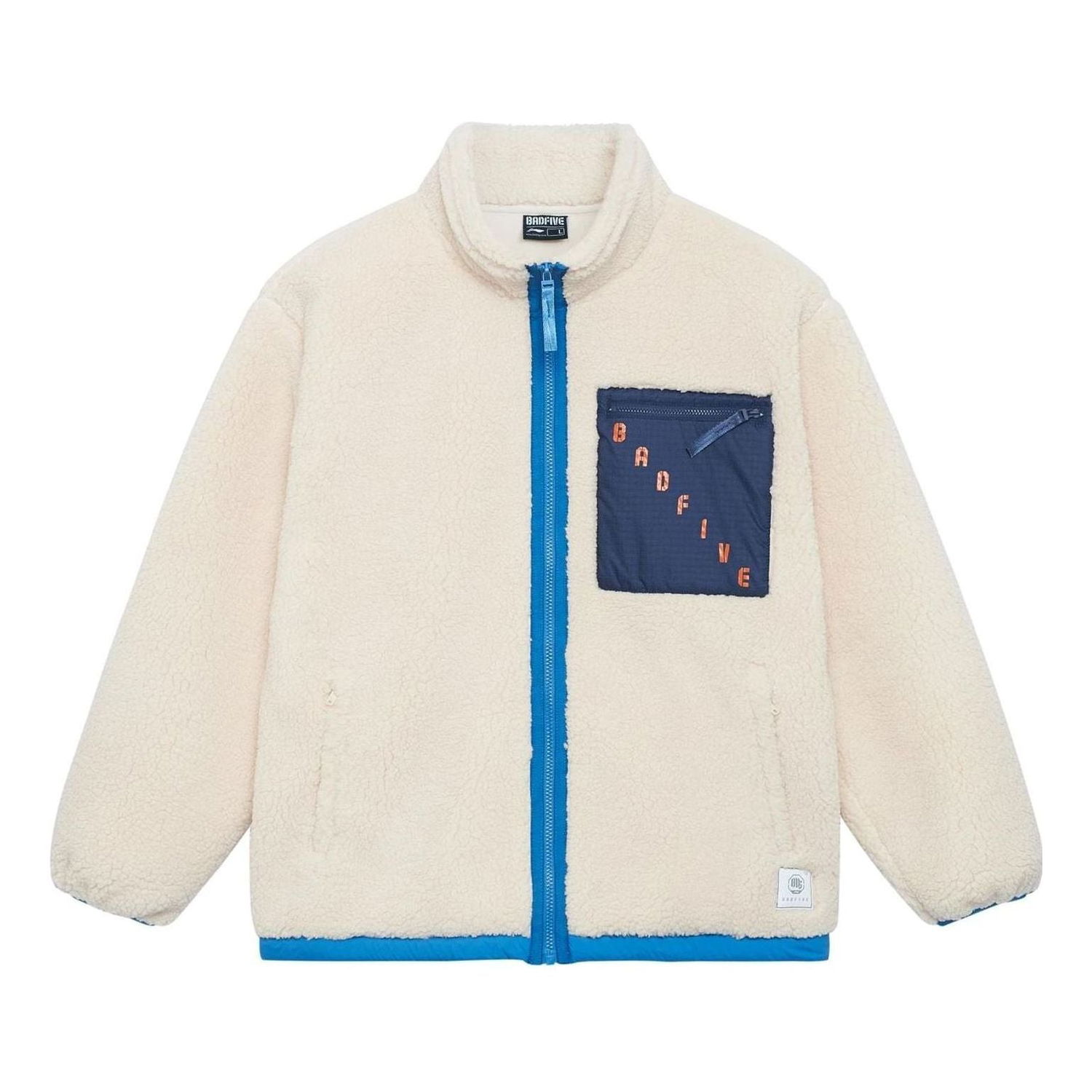 Sveter Li-Ning BADFIVE Winter Warm Jacket Biela | AFDSA67-1, 0
