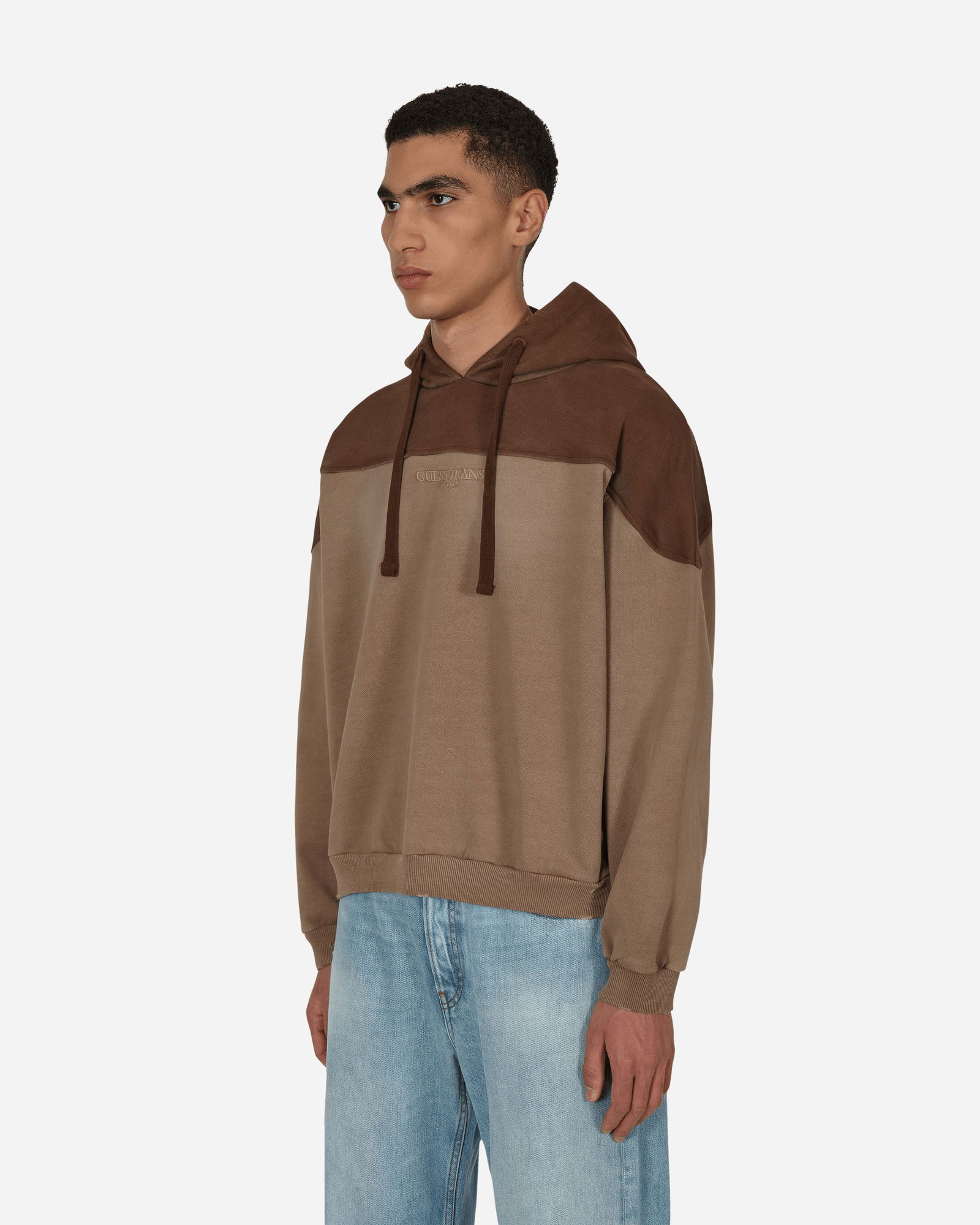 Two Tone Hooded Sweatshirt