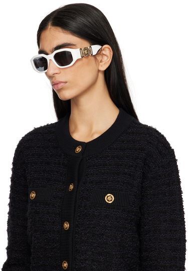 Slnečné okuliare Versace Medusa Biggie Biela | 0VE4361, 3