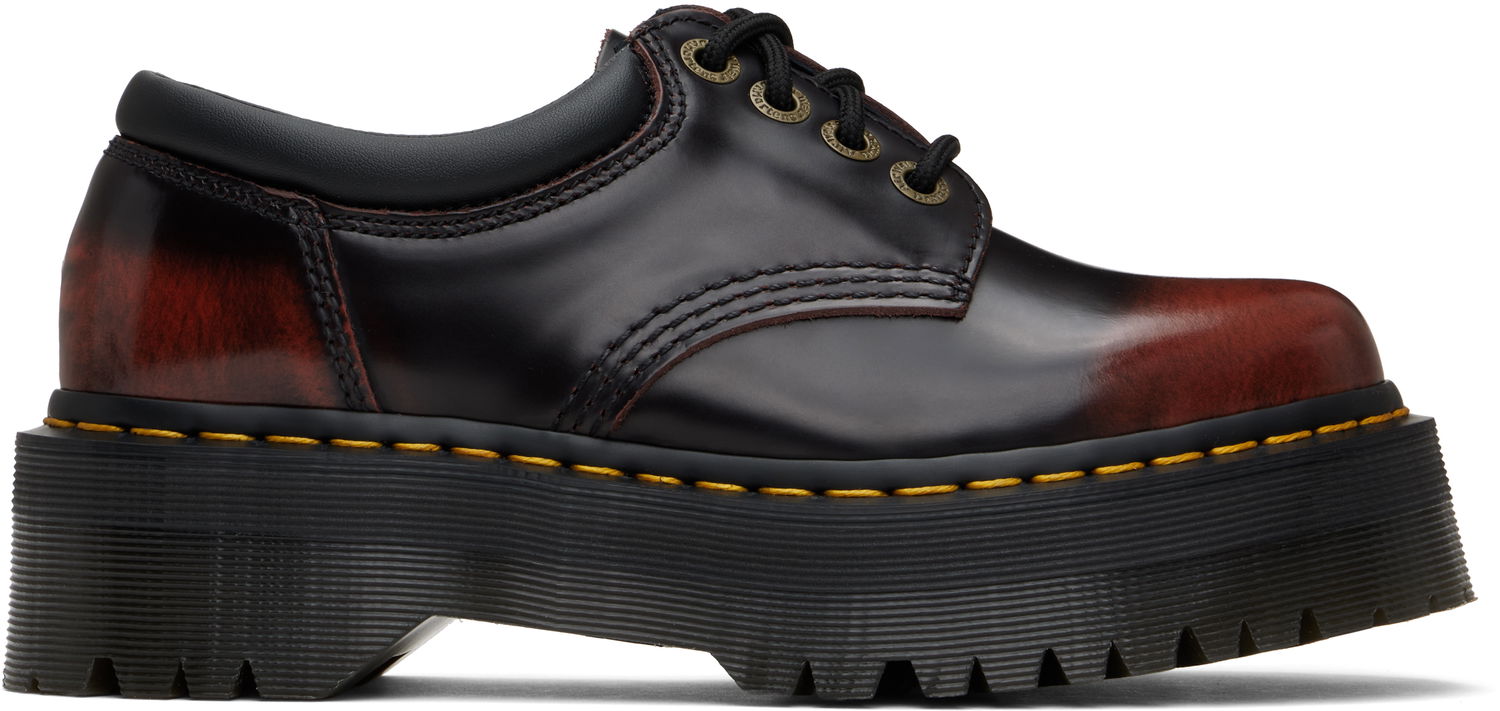 Tenisky a topánky Dr. Martens 8053 Leather Platform Derbys Červená | 40905600, 0