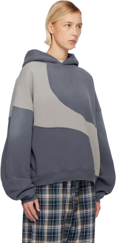 Mikina ERL Wave Panelled Hoodie Rôznofarebný | ERL11T024, 4
