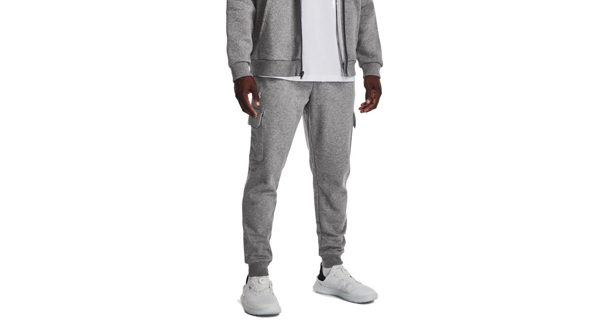 Cargo nohavice Under Armour Rival Fleece Šedá | 1382134-026, 1