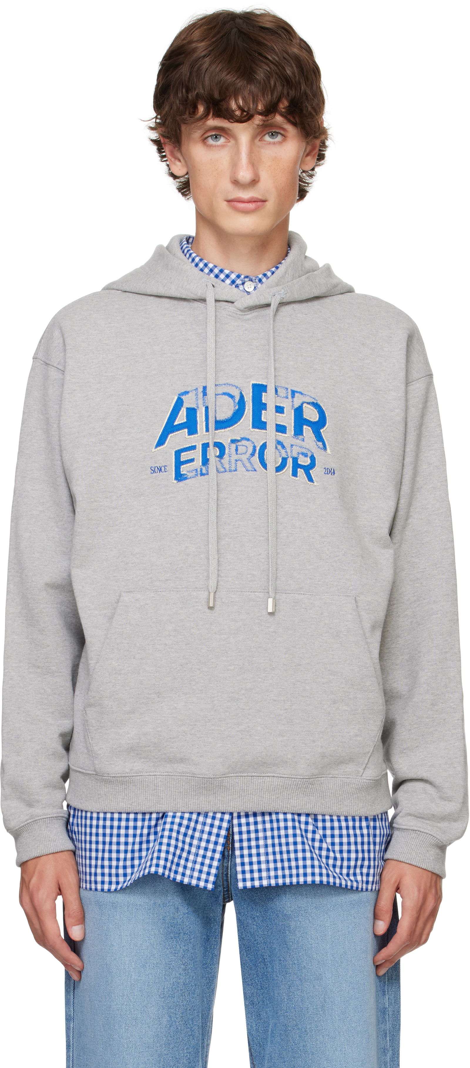 Embroidered Logo Hoodie