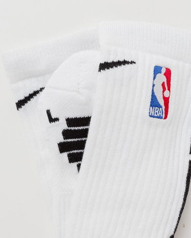 Ponožky Nike NBA U ELITE Crew Socks Biela | SX7587-100, 4