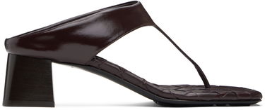 Starostlivosť o obuv Bottega Veneta Bottega Veneta Marella Thong Heeled Sandals Vínová | 807023 V3H90, 0