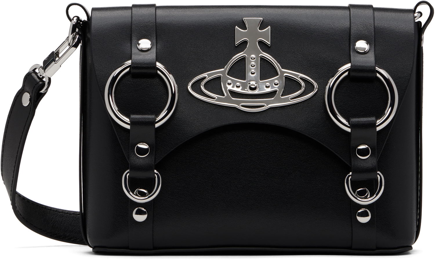 Taška cez rameno Vivienne Westwood Vivienne Westwood Kim Crossbody Bag Čierna | 48030007U-L003T-, 0
