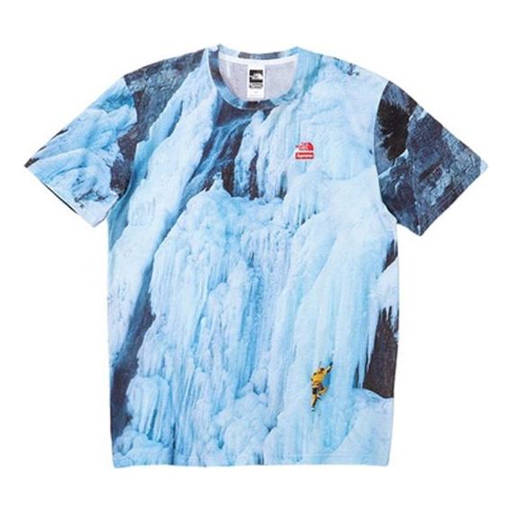 Tričko Supreme The North Face Ice Climb T-Shirt Modrá | SUP-SS21-566, 0