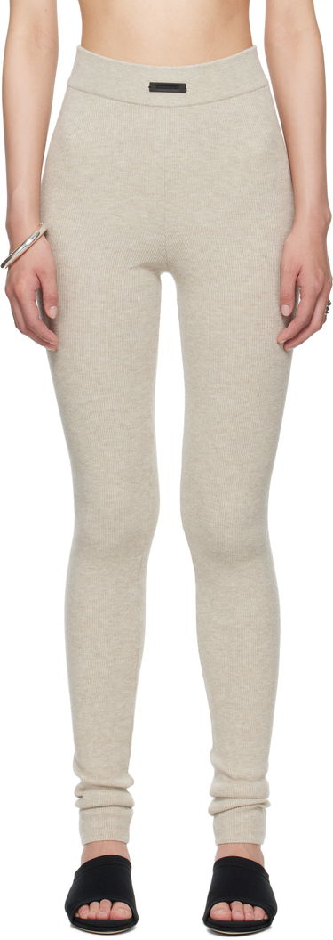 Legíny Fear of God Fear of God ESSENTIALS Soft Rib Leggings Béžová | 192SP257491FW, 0