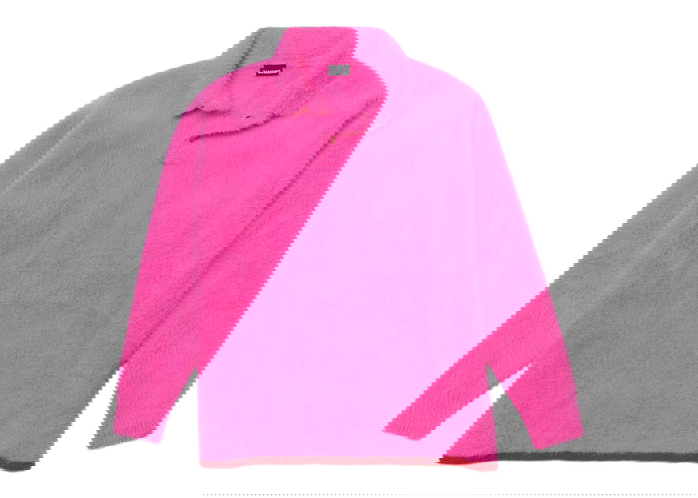 Mikina Jacquemus Polo Neve Fluffy Polo Ružová | 216KN601-2390-430, 0