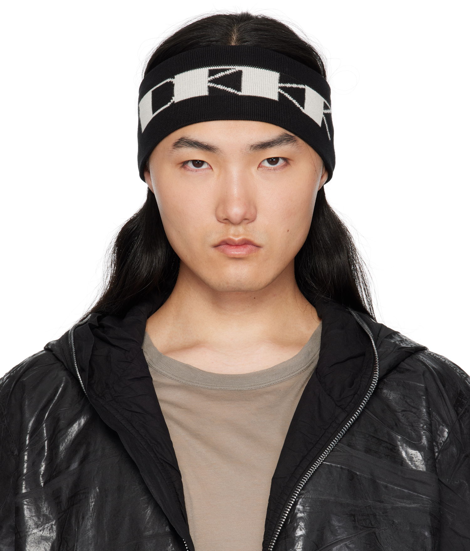 Šál Rick Owens Rick Owens DRKSHDW Hollywood Cotton Headband Čierna | DA01E3480 KP6, 0