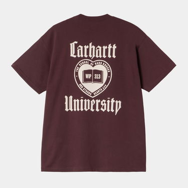 Tričko Carhartt WIP Carhartt WIP Schooling Short Sleeve T-Shirt Vínová | I035453_9, 1
