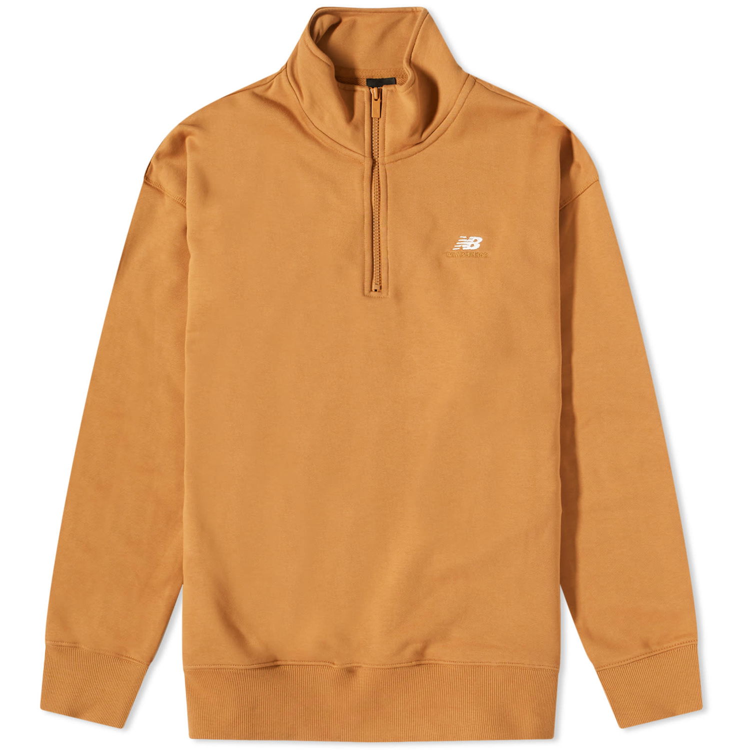 Mikina New Balance Men's Athletics Remastered French Terry Quarter Oranžová | MT31501-TOB, 0