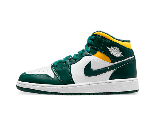 Tenisky a topánky Jordan Air Jordan 1 Mid "Sonics" GS Zelené | 554725-371