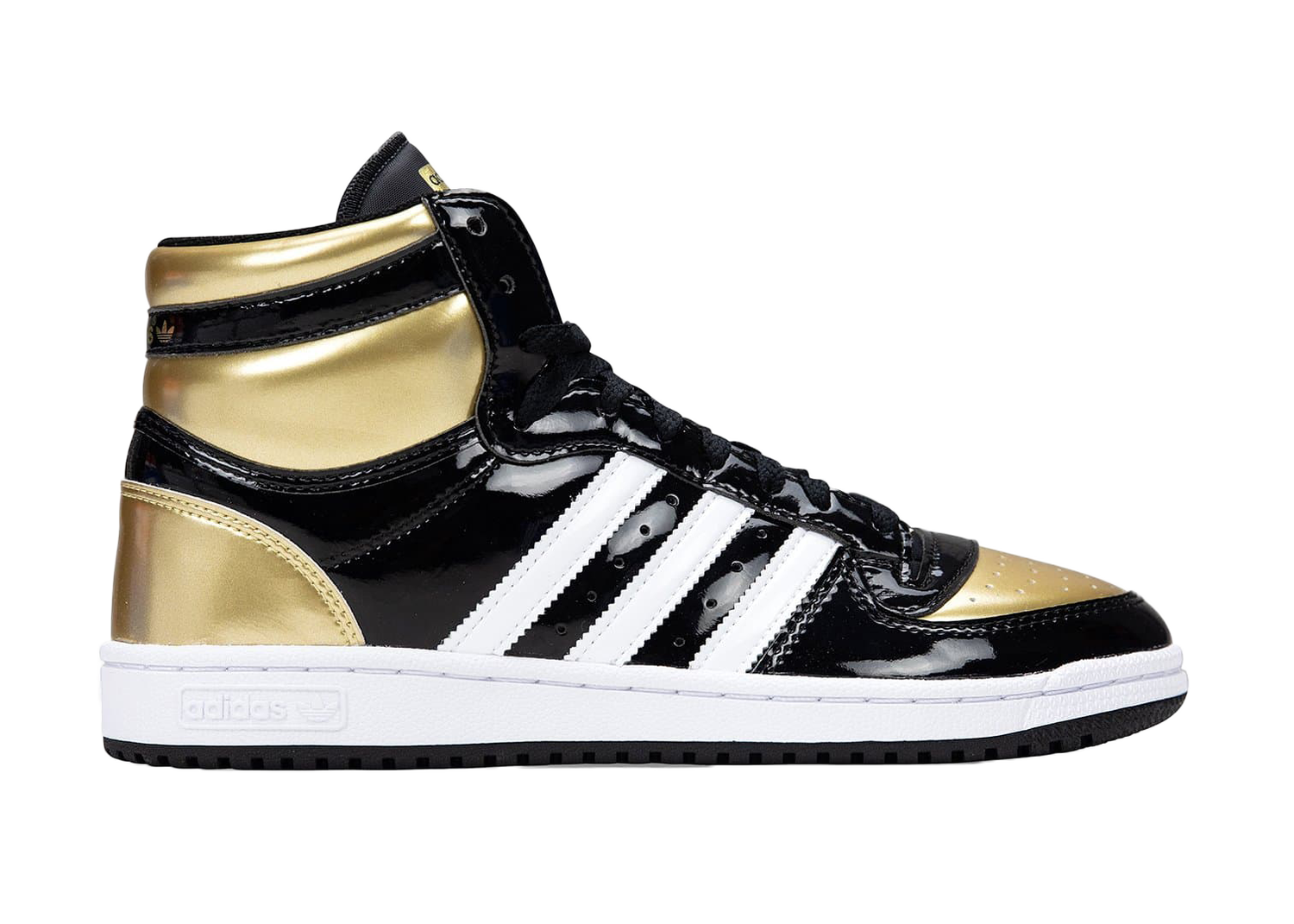 Tenisky a topánky adidas Originals Top Ten Black Gold Patent Čierna | FX7873, 0