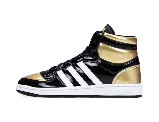 Tenisky a topánky adidas Originals Top Ten Black Gold Patent Čierna | FX7873