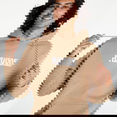 Mikina Pleasures Blurry Hoodie Béžová | P22F051 SAND, 2