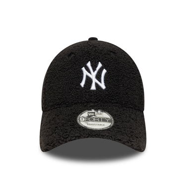 Šiltovka New Era MLB NY Yankees Winter Borg Teddy Fleece 9FORTY Adjustable Cap One Size Čierna | 60759020, 1