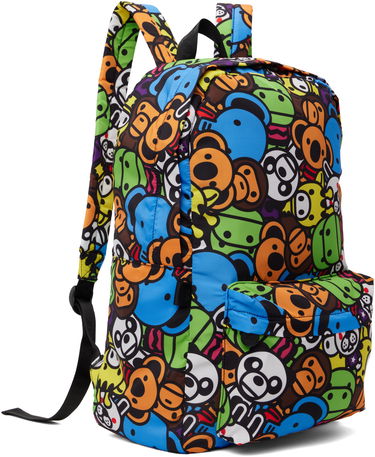Batoh BAPE Baby Milo Large Print Backpack Rôznofarebný | 0MXBGW4228XXO, 1