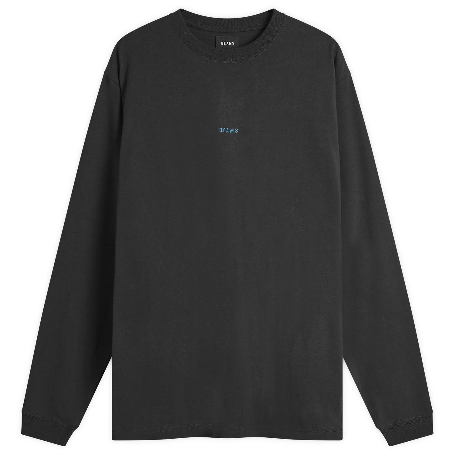 Tričko BEAMS Mini Logo Long Sleeve T-Shirt, Size Medium Čierna | 1110-0213-458-19, 1