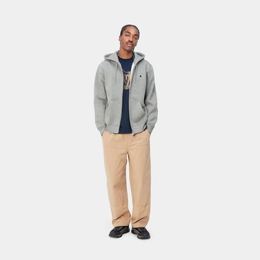 Bunda Carhartt WIP Hooded Madison Jacket Šedá | A212047_V6_XX, 1