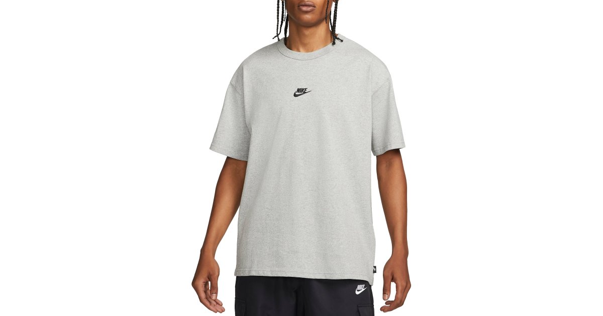 Tričko Nike Sportswear Premium Essentials Šedá | do7392-063, 1