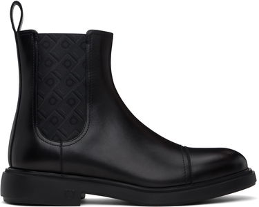Oblečenie FERRAGAMO Ferragamo Beat Camden Chelsea Boots Čierna | 777036, 0